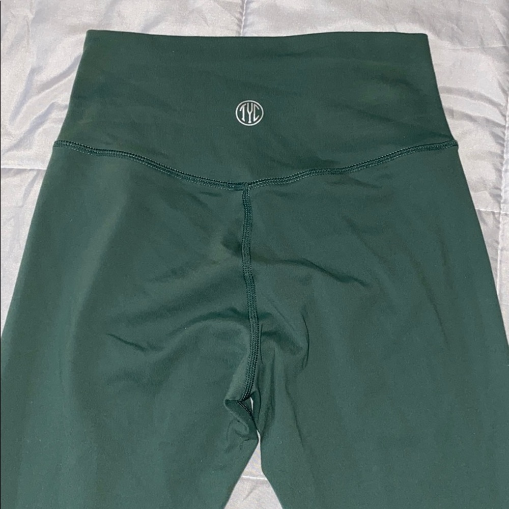 Till you collapse army green leggings